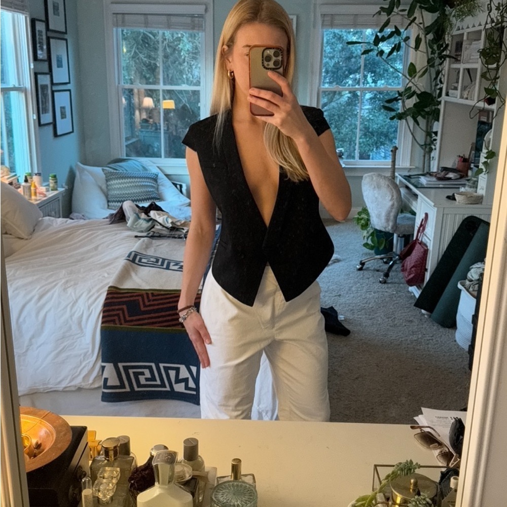 Worth white cotton pants